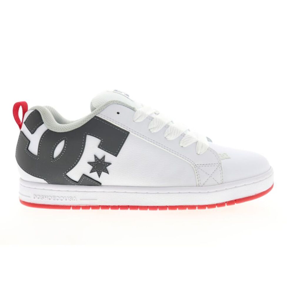 DC Mens Court Graffik White Shoes (NWT)